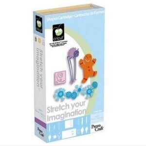 Used - Cricut Cartridge - Stretch Your Imagination